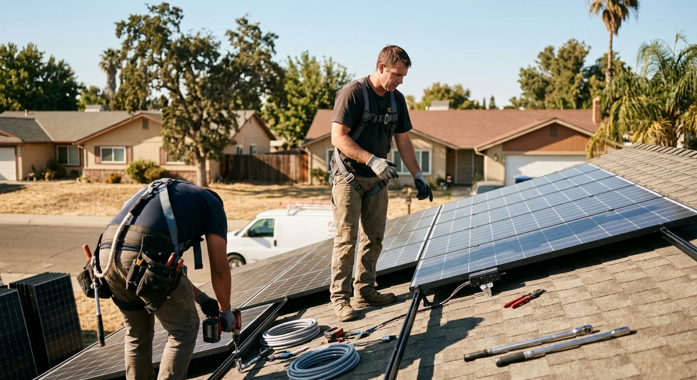 Modesto Solar Panel Installation Experts Solar service projects in Modesto, CA